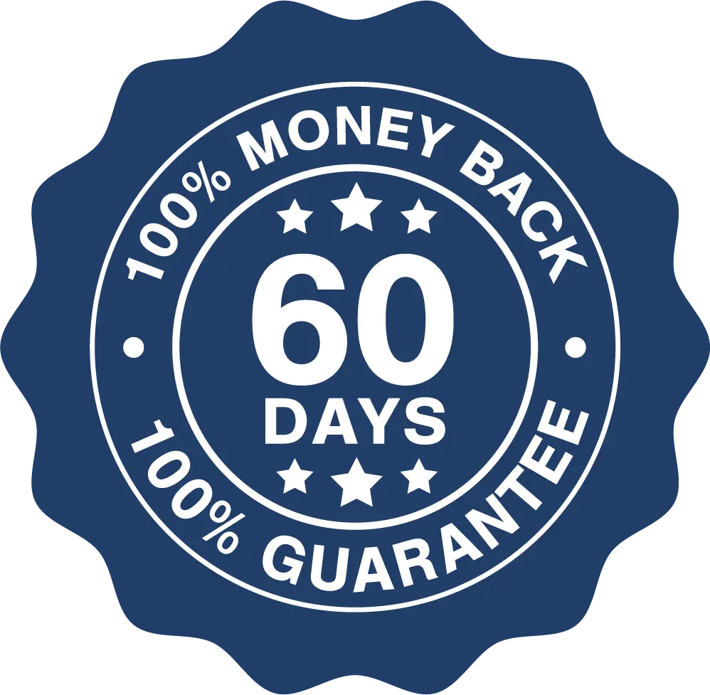 60-day guarantee badge