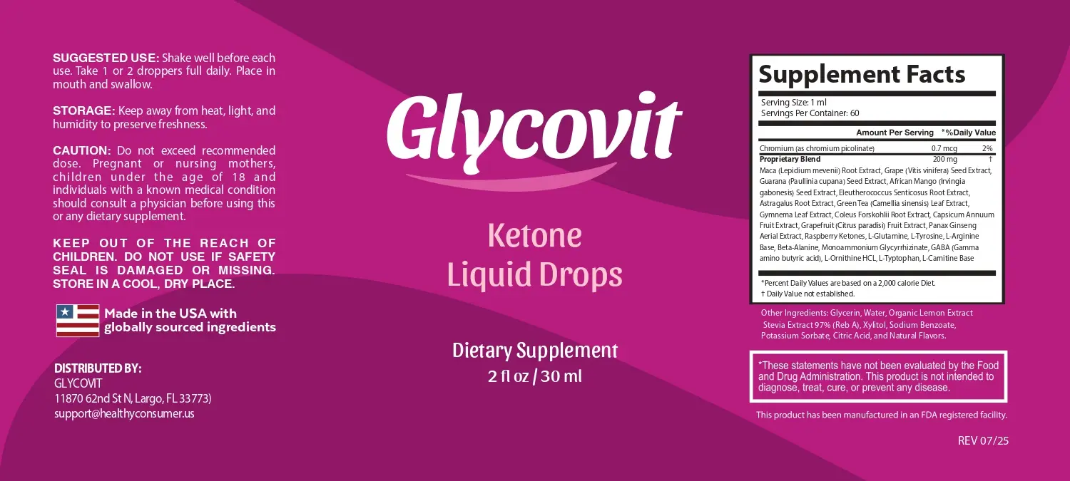 Glycovit label details